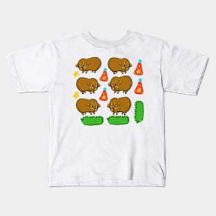 Guinea pig, cavy party! Kids T-Shirt